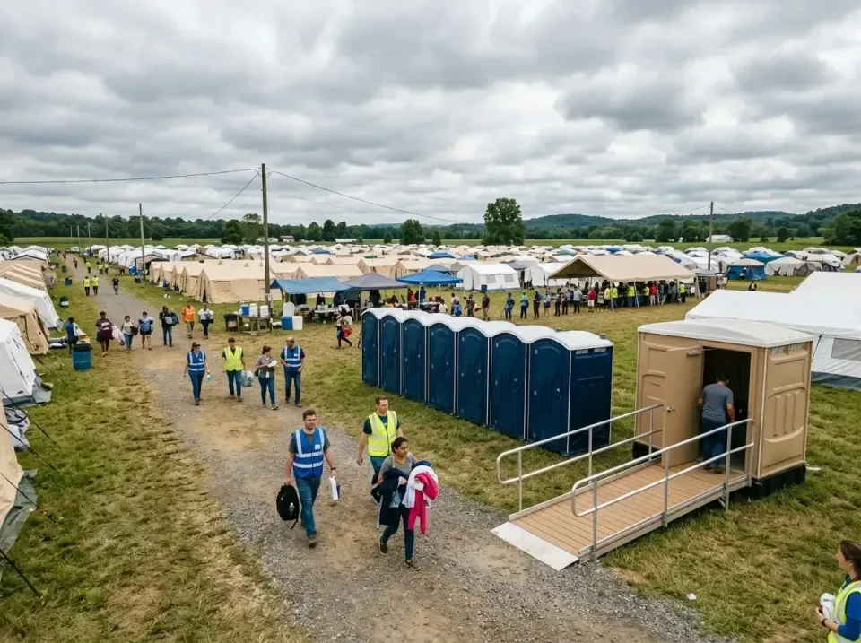 disaster-relief-camp-restrooms-010 — frequently asked questions, Dumpster & Portable Bathrooms Rental in Ross, OH